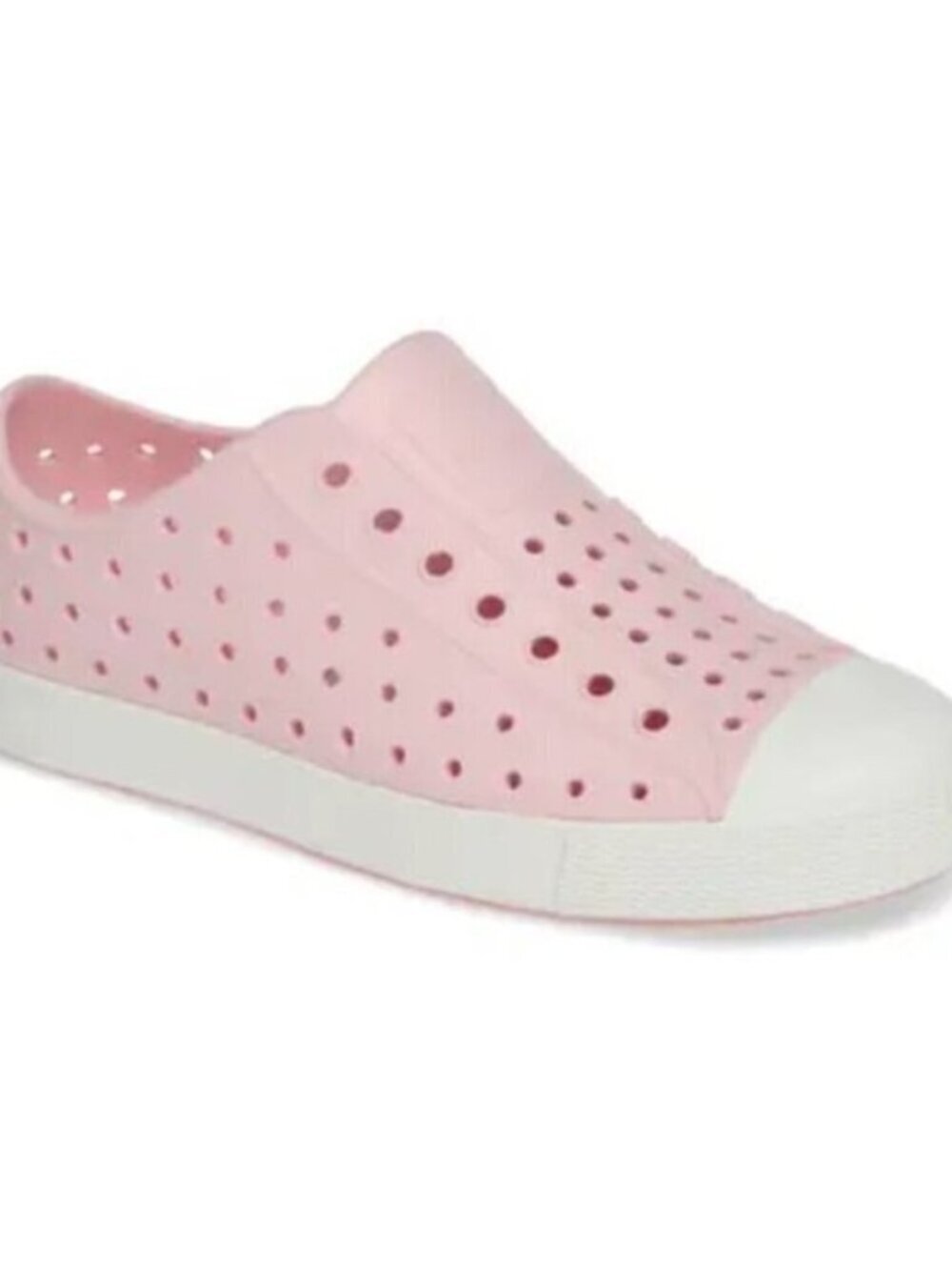 NATIVE Shoes Kids' Jefferson Water Friendly Slip-On Sneaker in Milk Pink